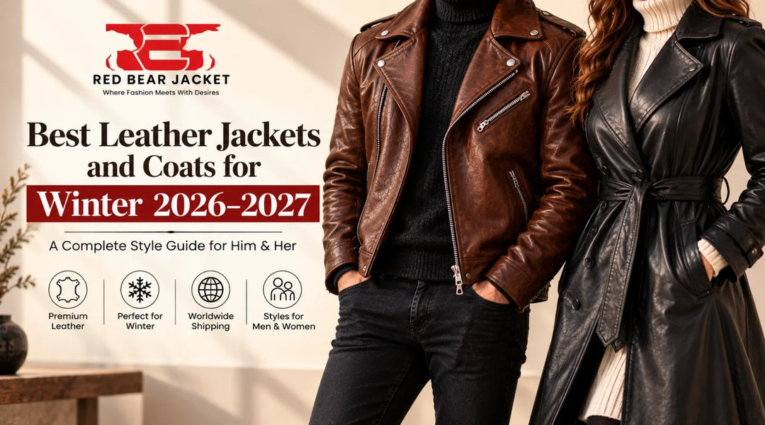 Best Leather Jackets and coats for winter 2026-2027