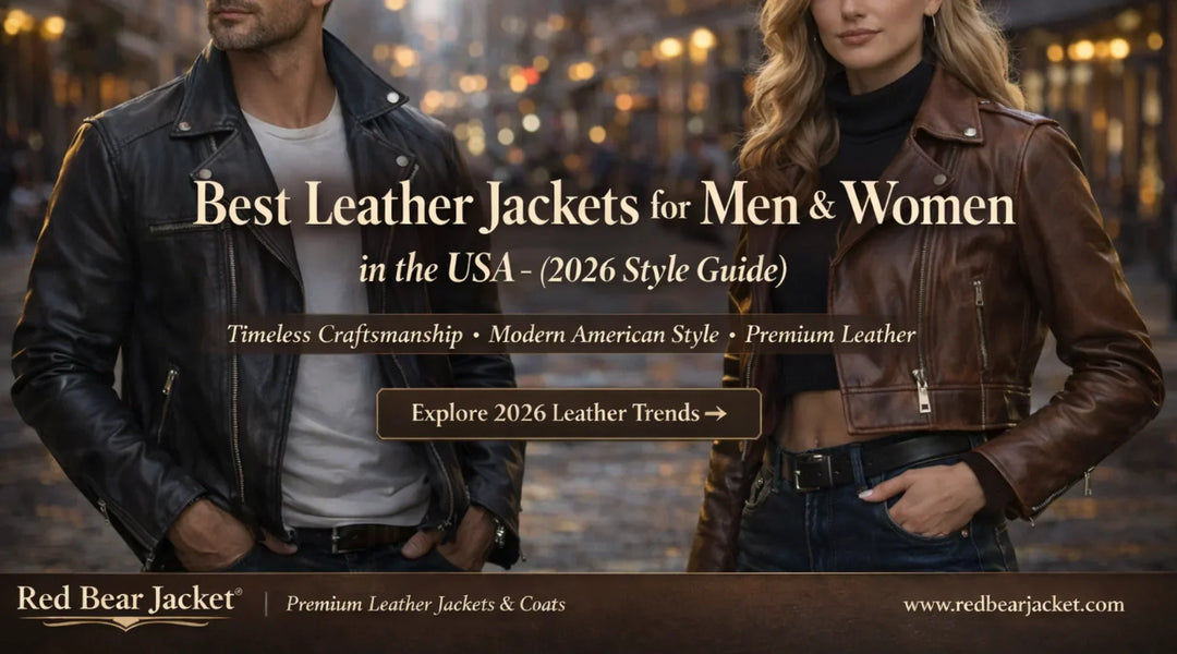 Best Leather Jackets for Men & Women in the USA