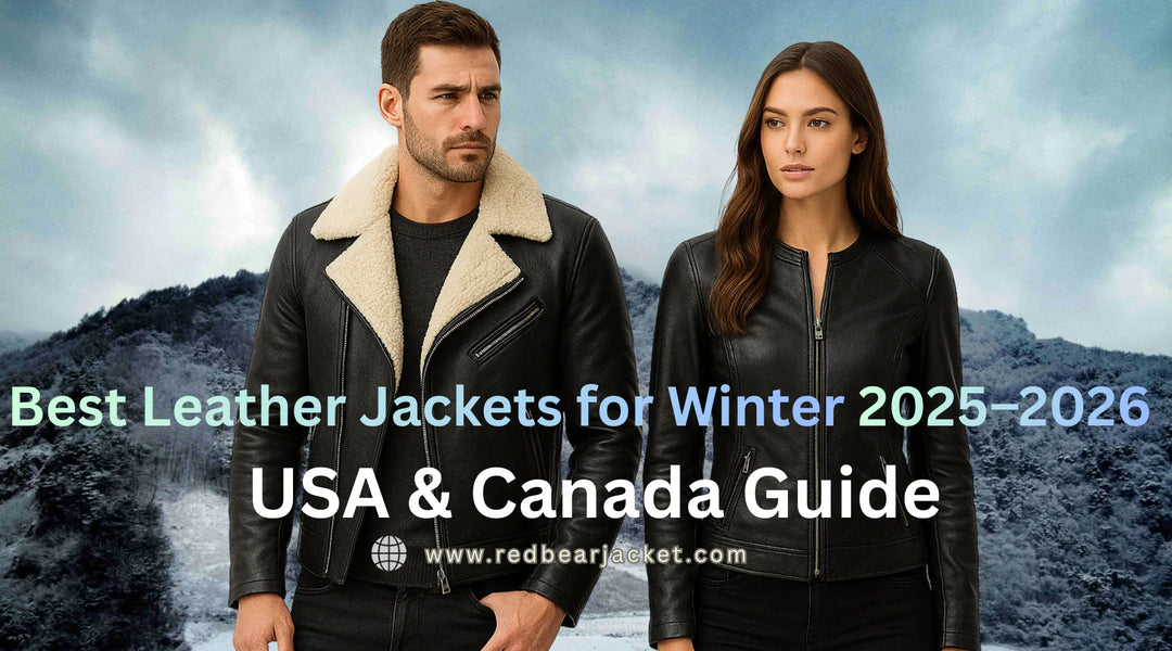 Best Leather Jackets for Winter 2025–2026 – USA &amp; Canada Guide