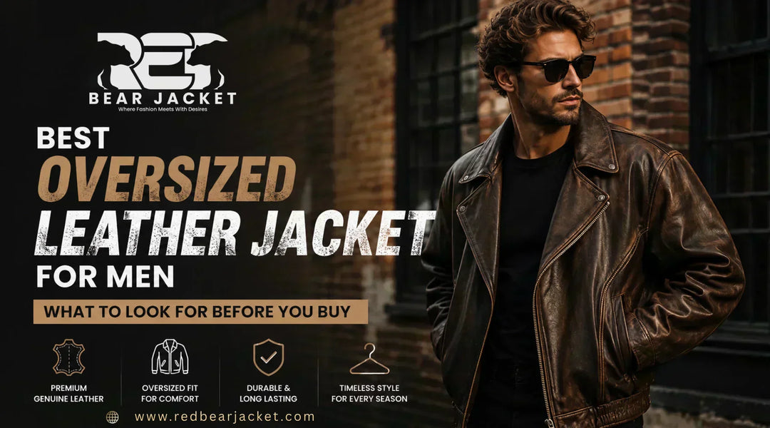 Best Oversized Leather Jacket For Men