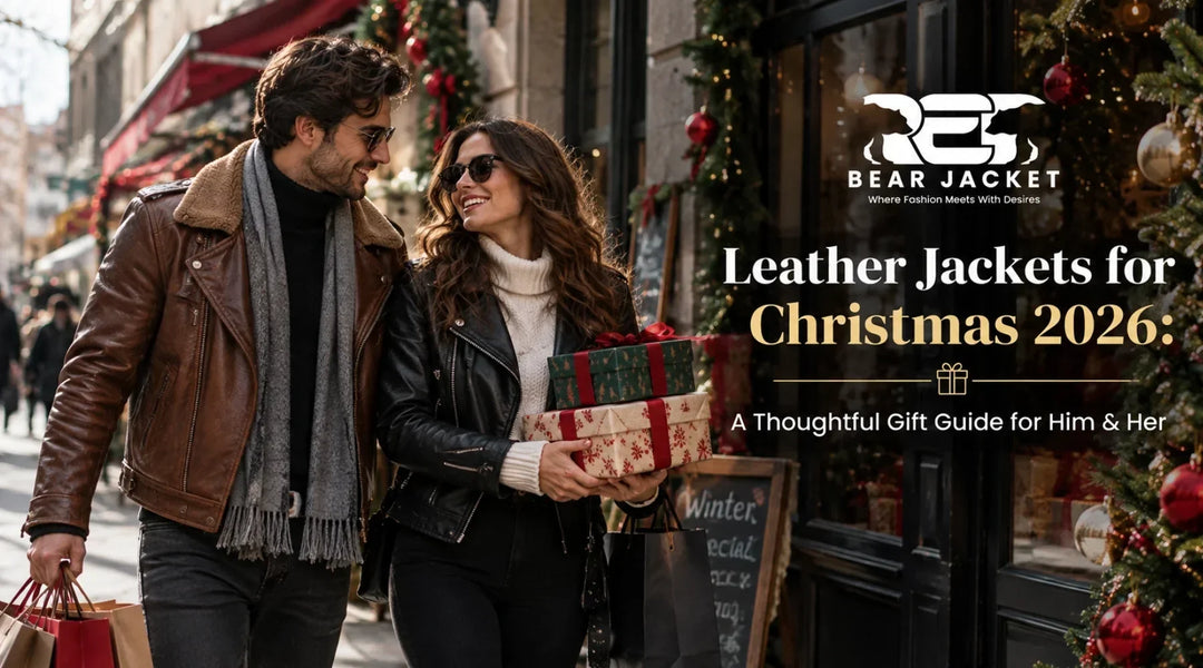 Leather Jackets for Christmas 2026 A Thoughtful Gift Guide for Him & Her