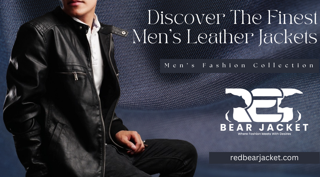 mens leather jacket