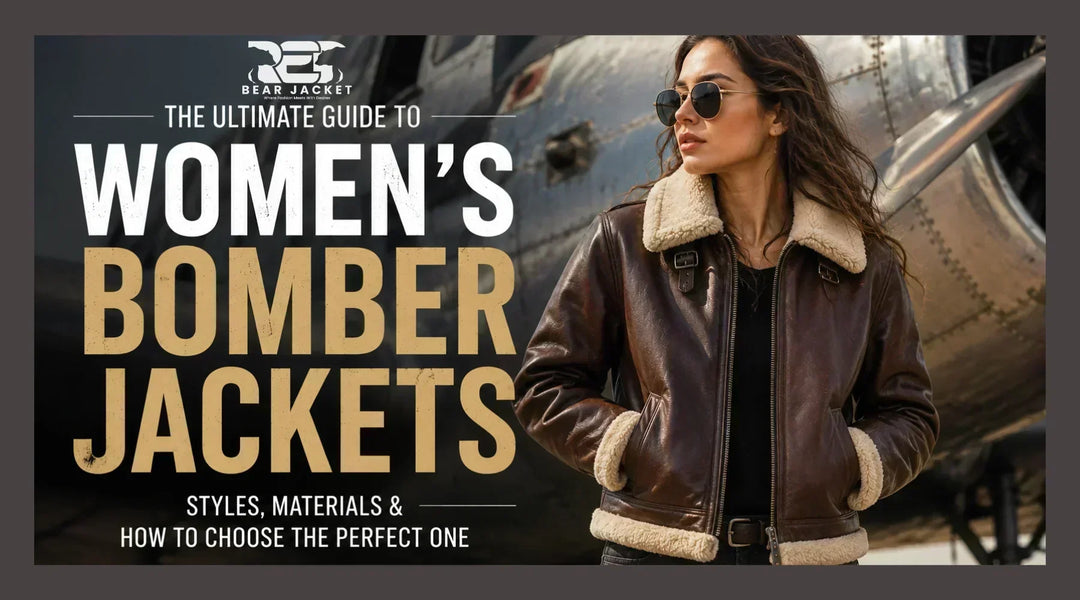 The Ultimate Guide to Women's Bomber Jackets Styles, Materials & How to Choose the Perfect One
