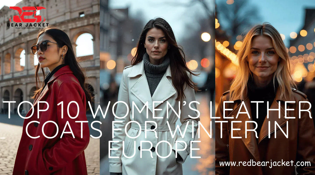 Top 10 Women’s Leather Coats for Winter in Europe