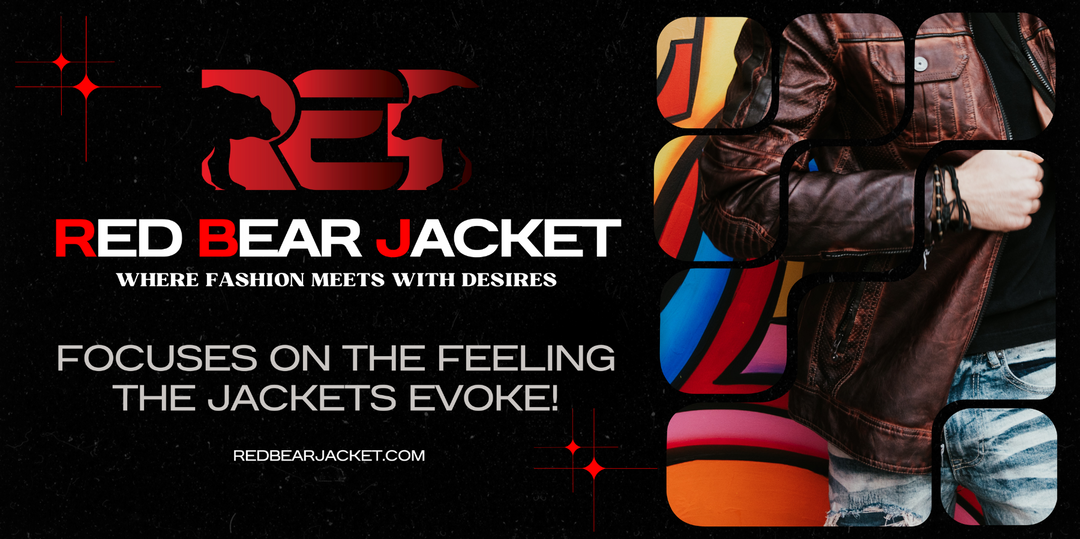 RED BEAR JACKET Where Fashion Meets With Desires
