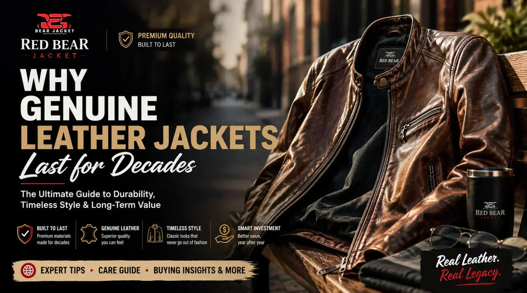 Why Genuine Leather Jackets Last for Decades