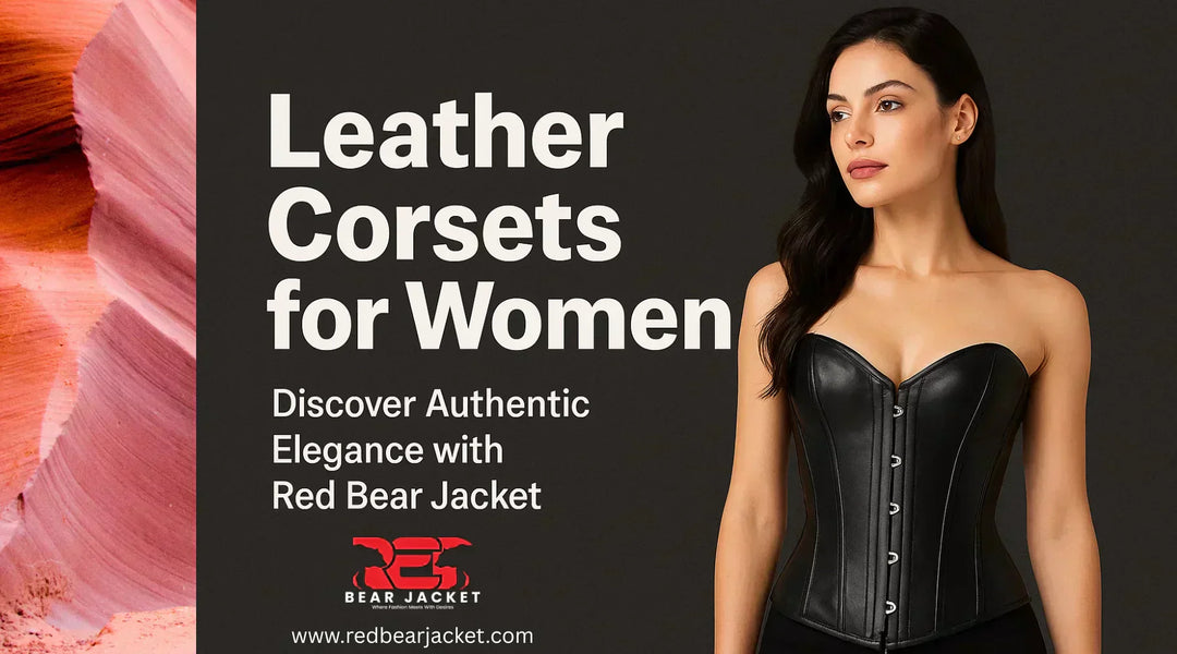 Discover Leather Corsets for Women – Red Bear Jacket’s Icon of Strength, Luxury & Style