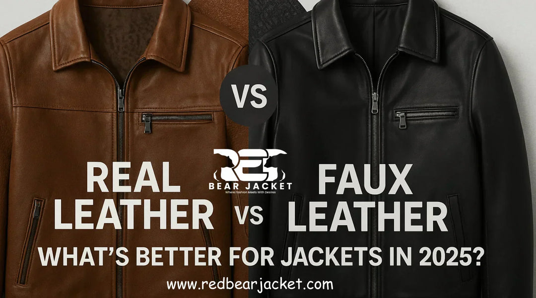 Real Leather vs Faux Leather: What’s Better for Jackets in 2025?