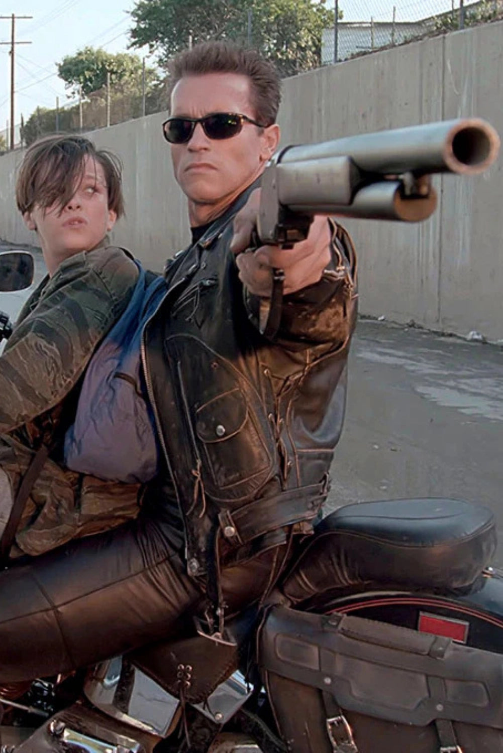 Arnold Schwarzenegger Terminator 2 Leather Jackets