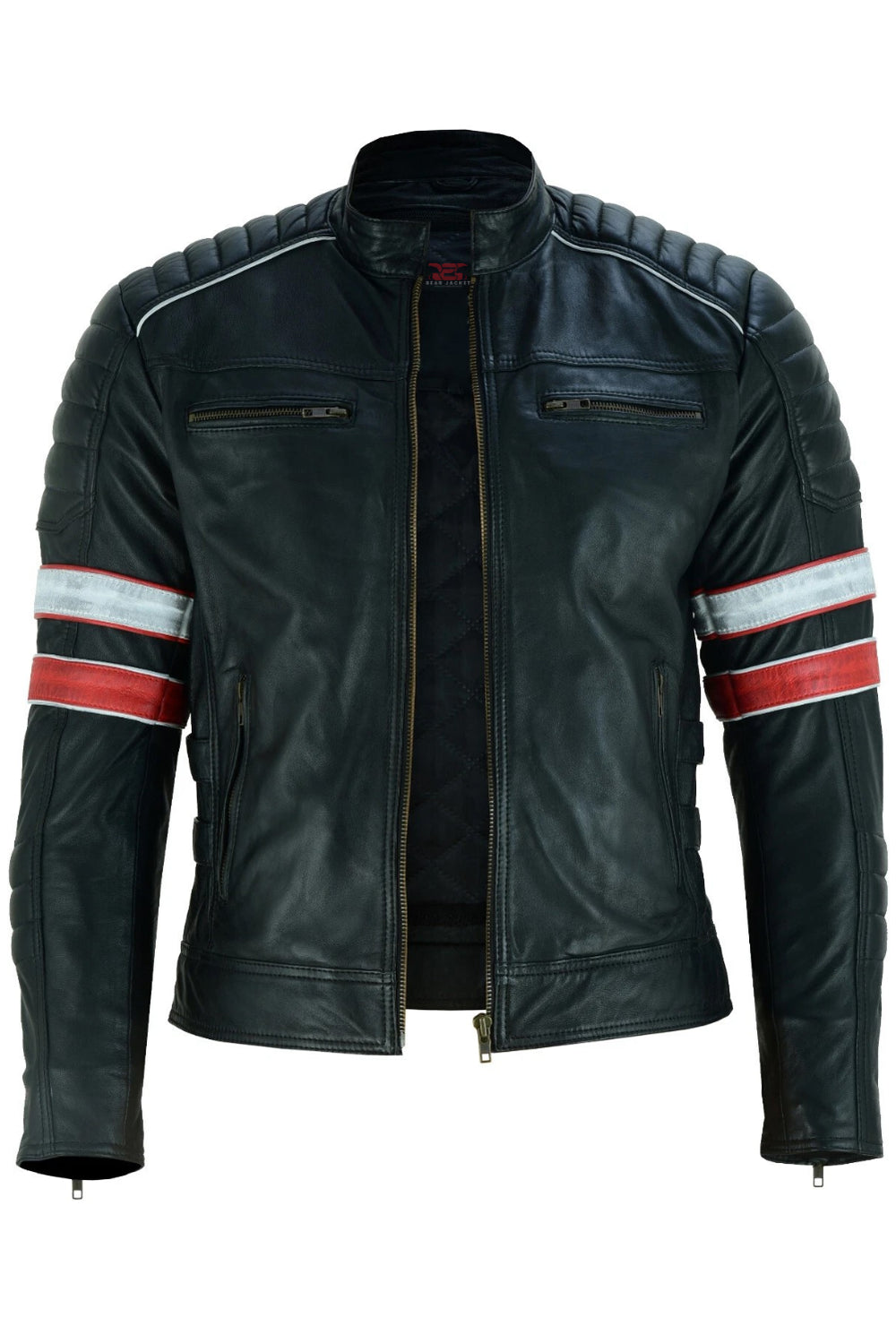 Black Biker Leather Jacket