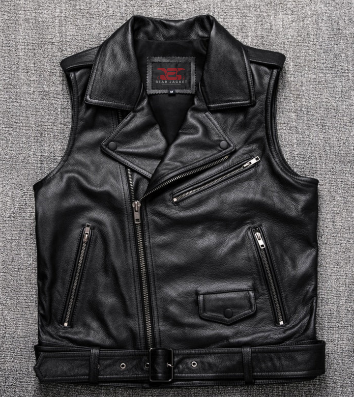 leather vest