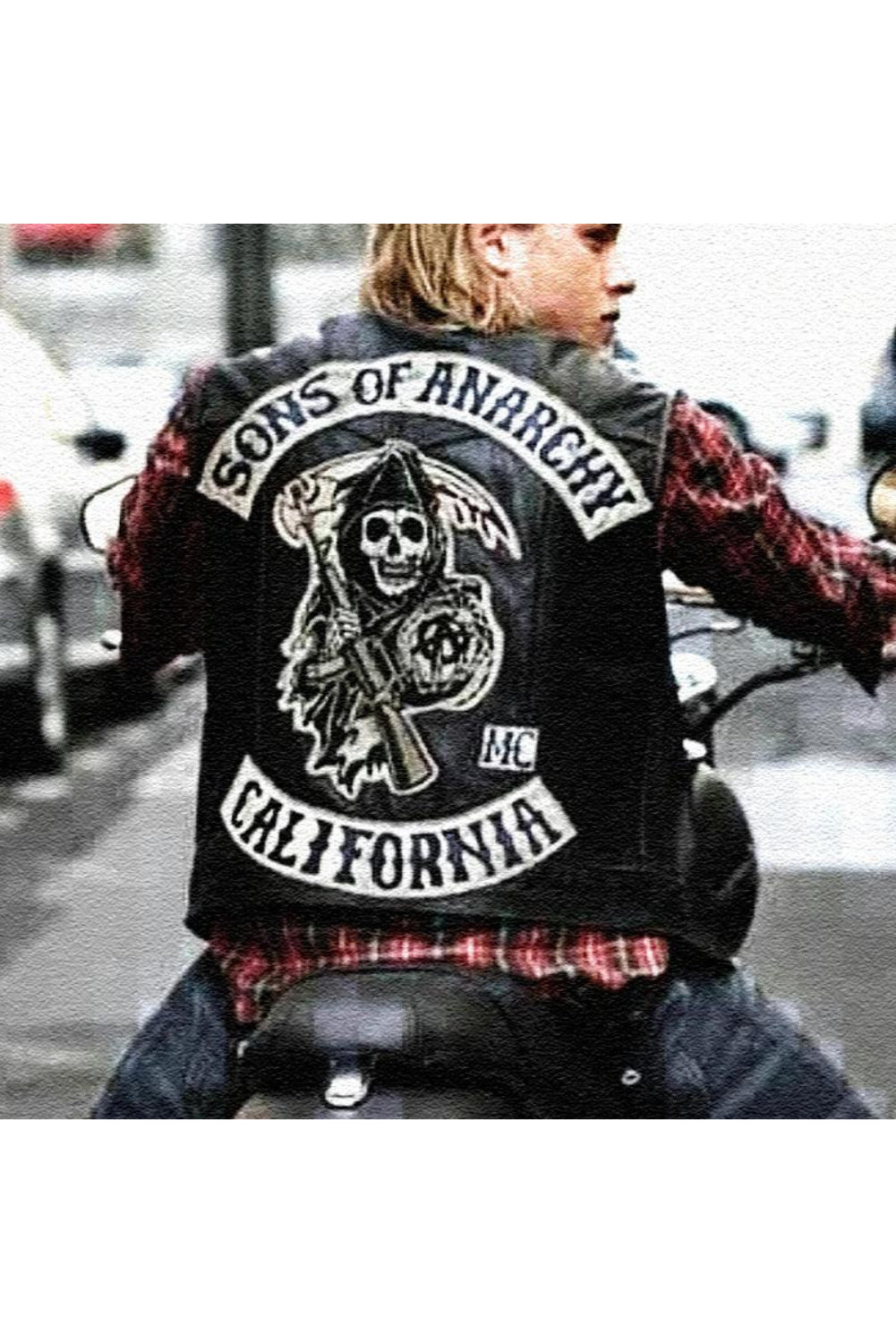 Hooded Jacket Sons Of Anarchy Jean Jacket Piston Clothing Co