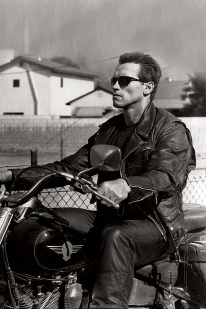 Terminator 2 Arnold Schwarzenegger Leather