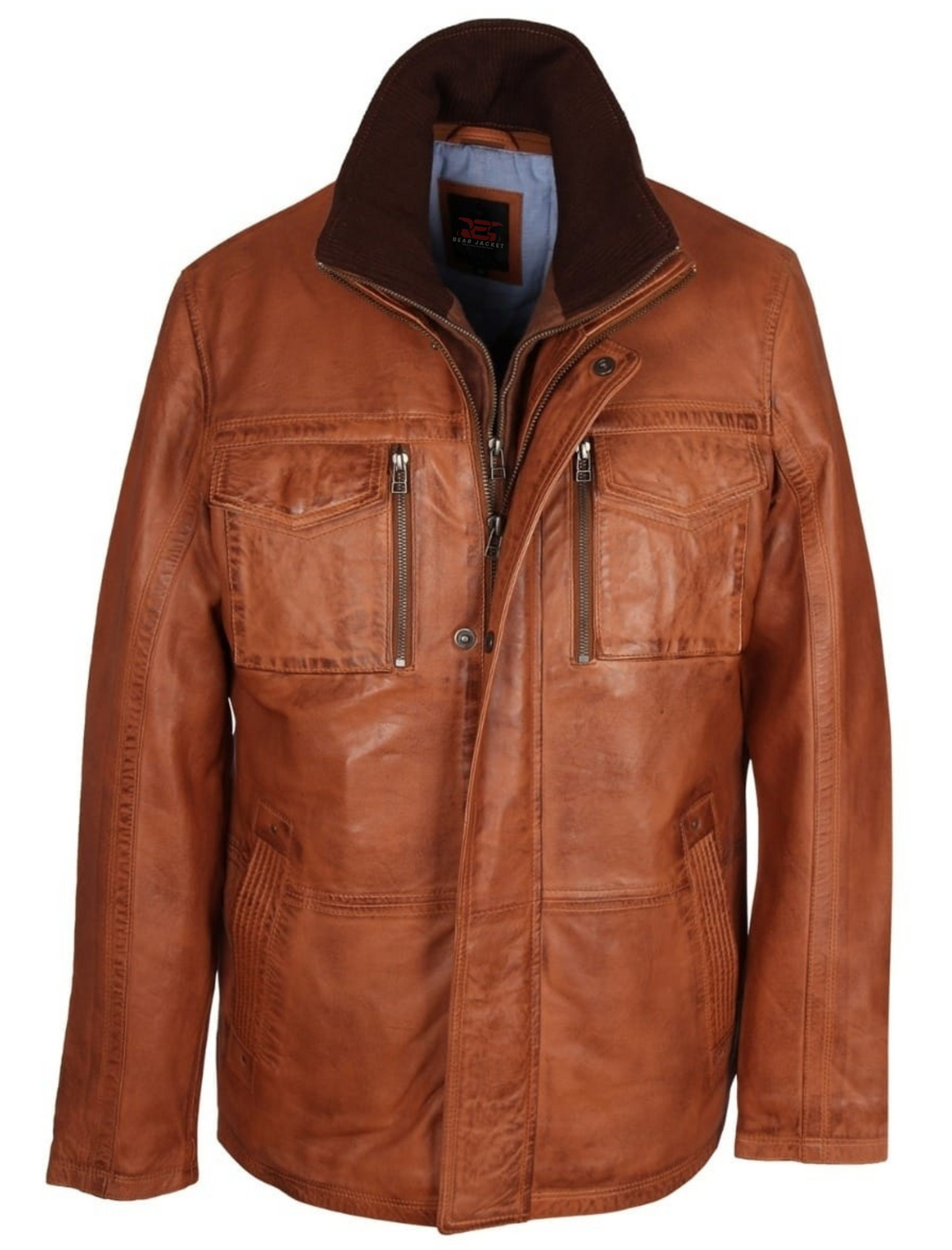 Three Quarter Leather Jacket