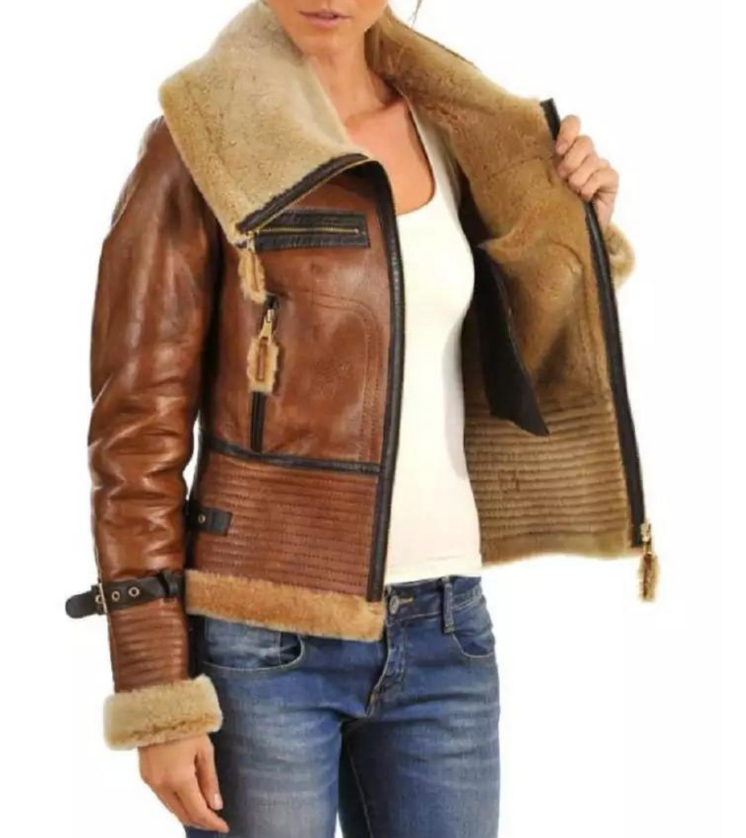 Womens Shearling Jacket