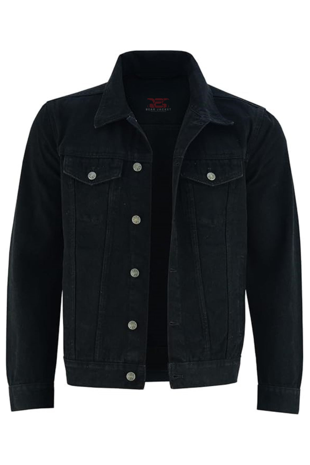 black denim jacket
