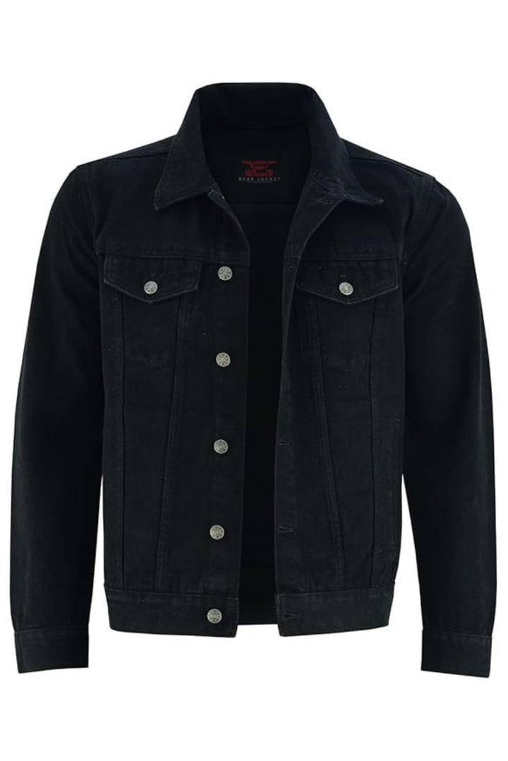 black denim jacket