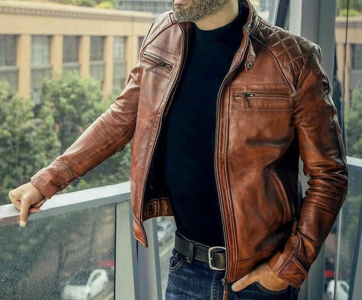 Brown Leather Jacket