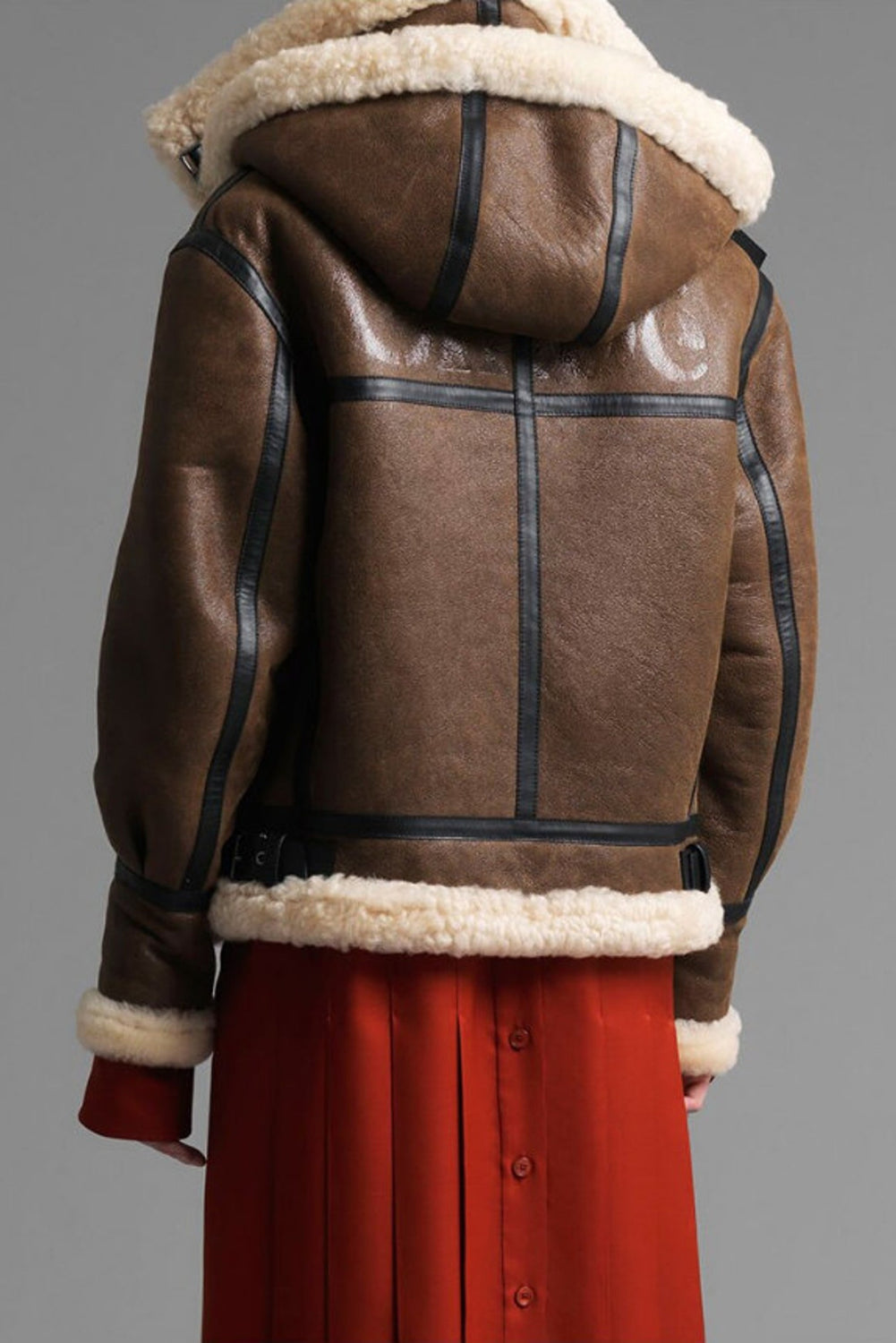 female shearling jackets