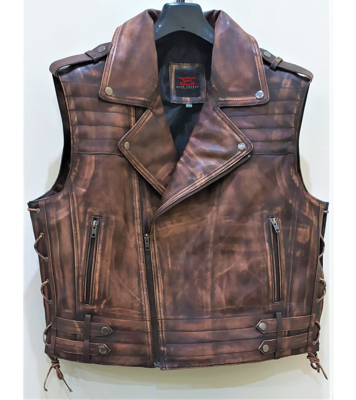 leather vest