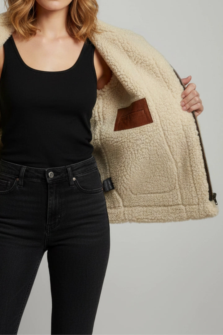 leather shearling jacket