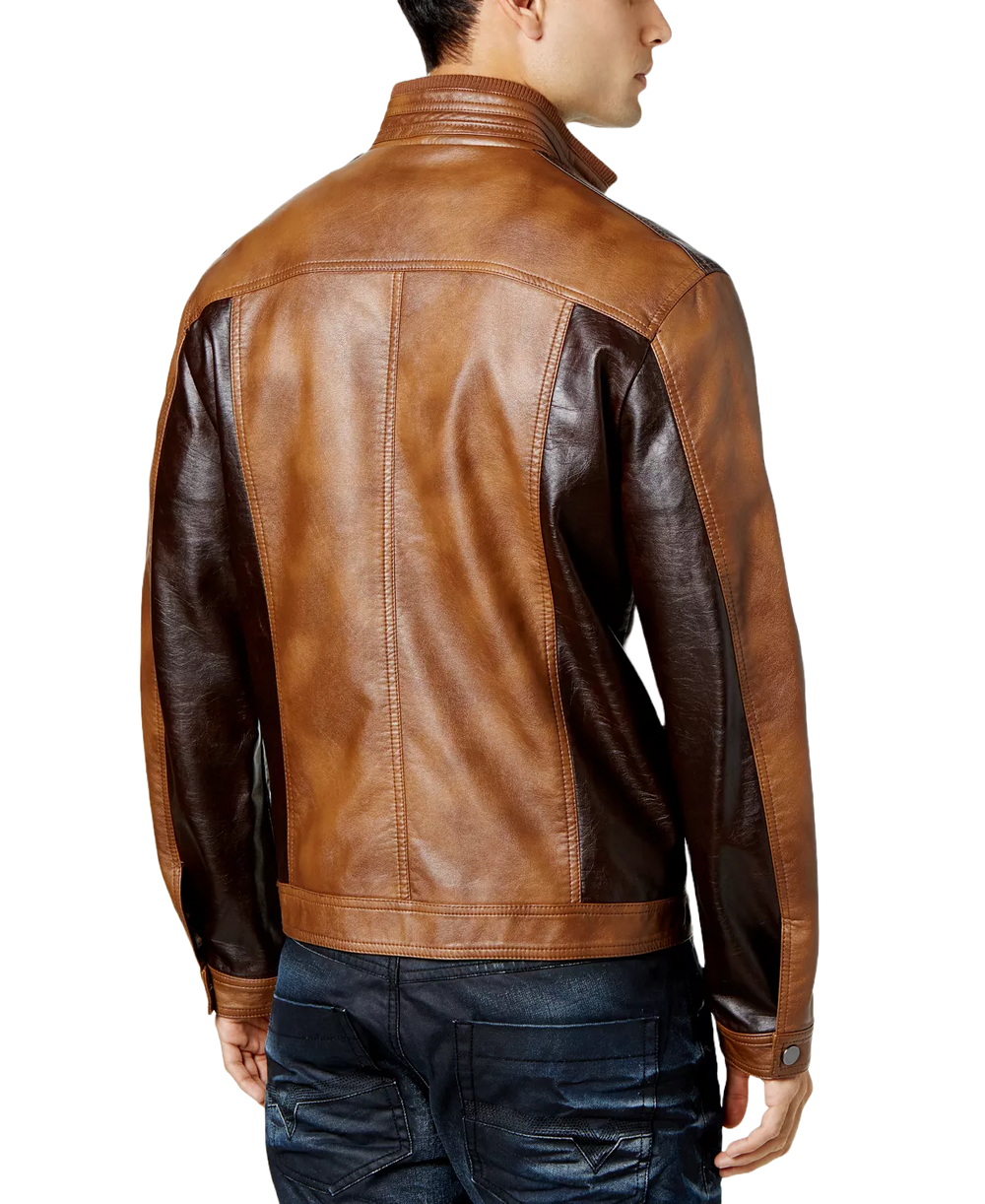 mens leather jacket