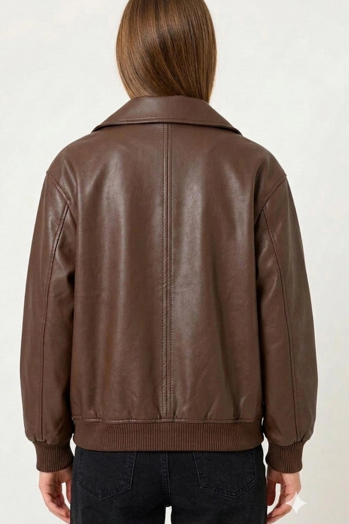 oversized bomber jacket women