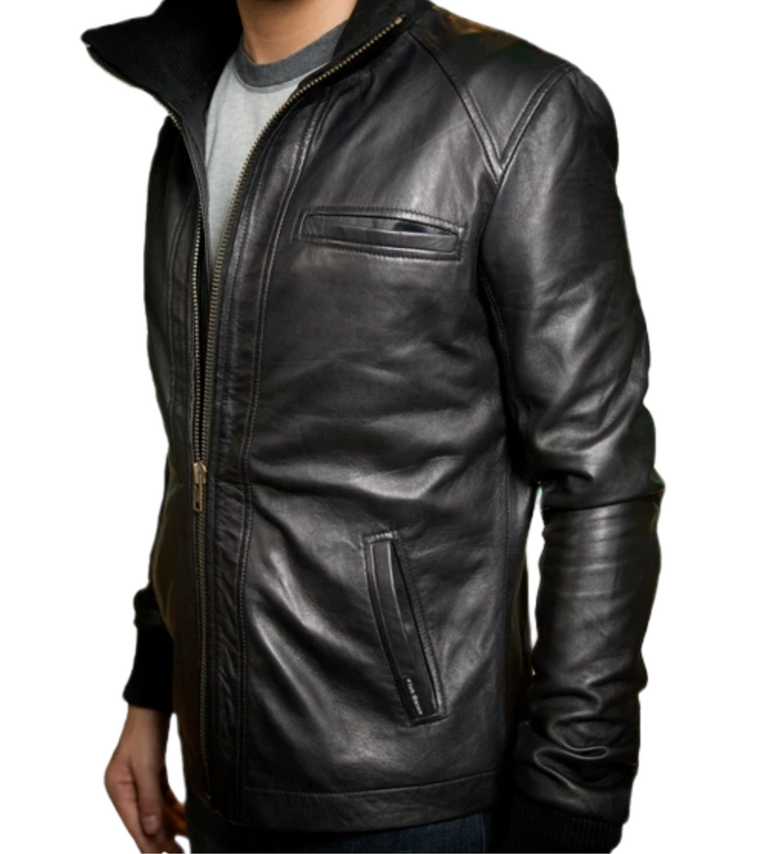 real leather jacket for men