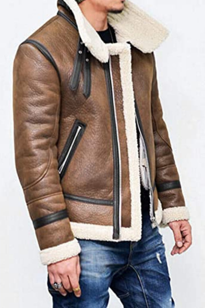 shearling jacket mens