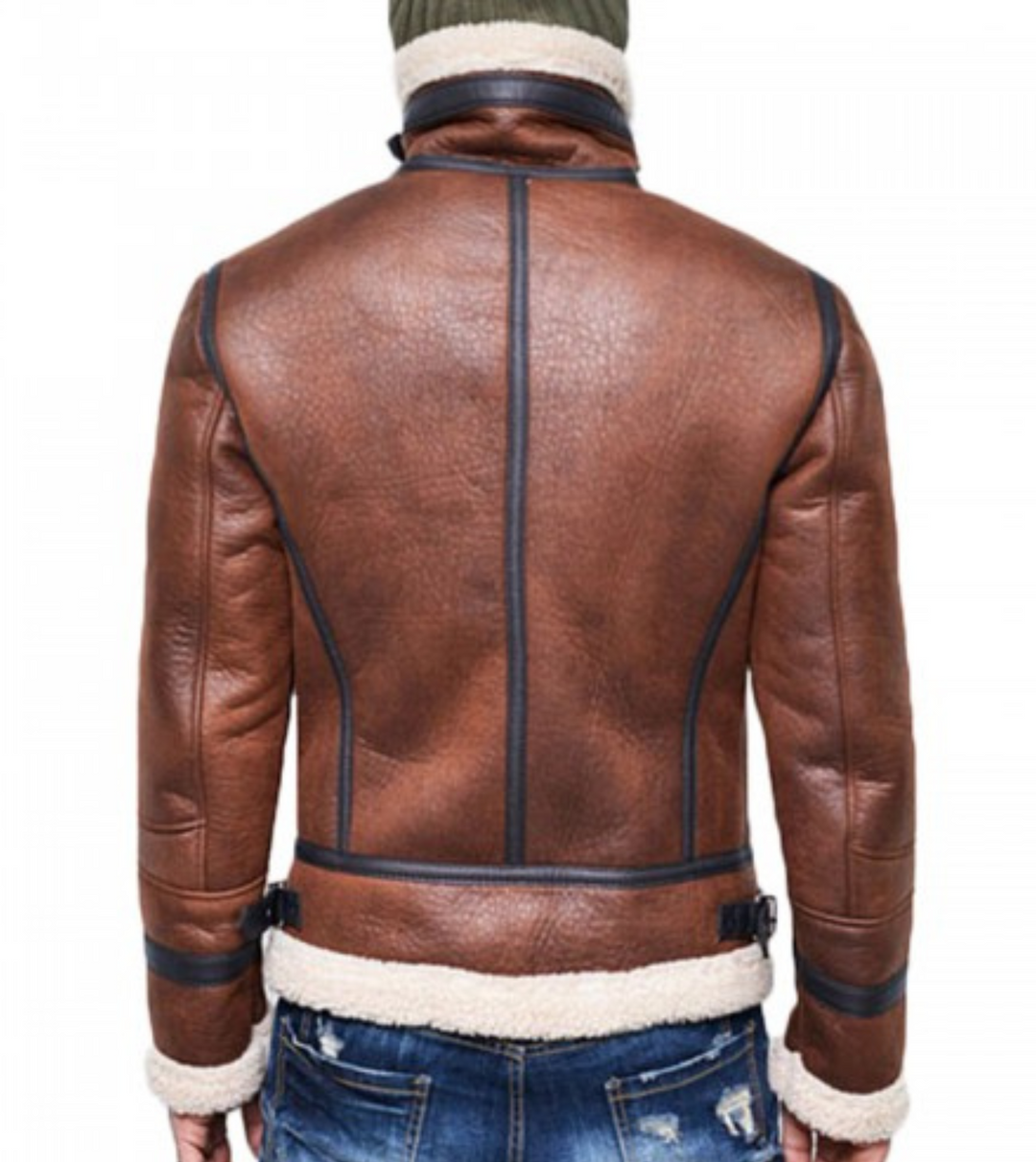 shearling leather jacket