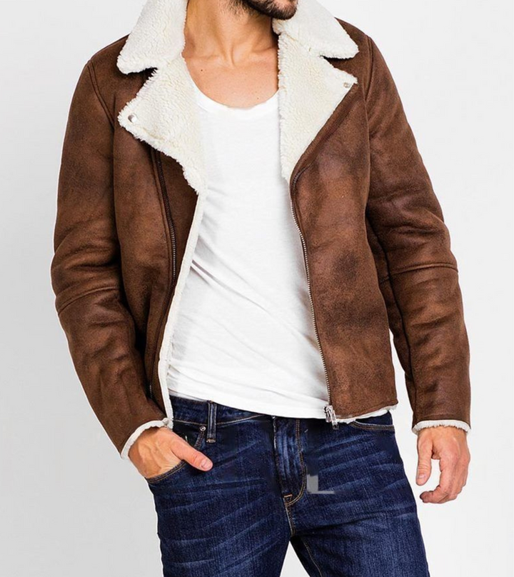 sherpa jacket men