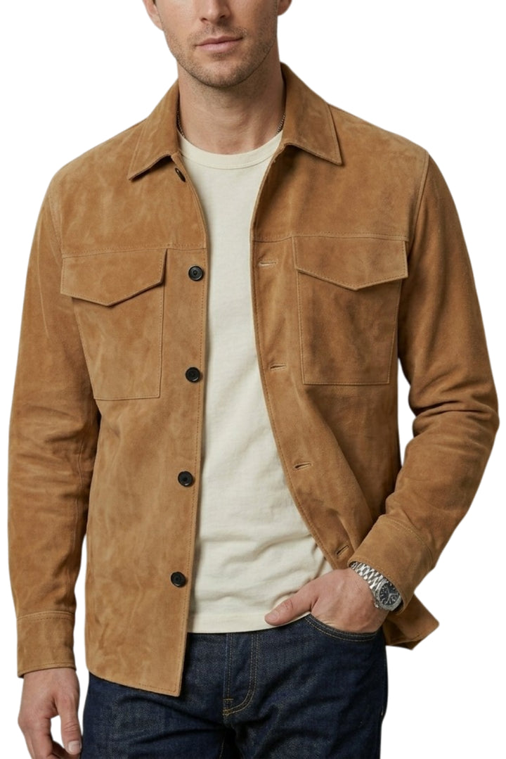 shirt suede