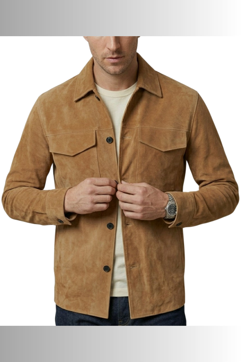 suede shirt