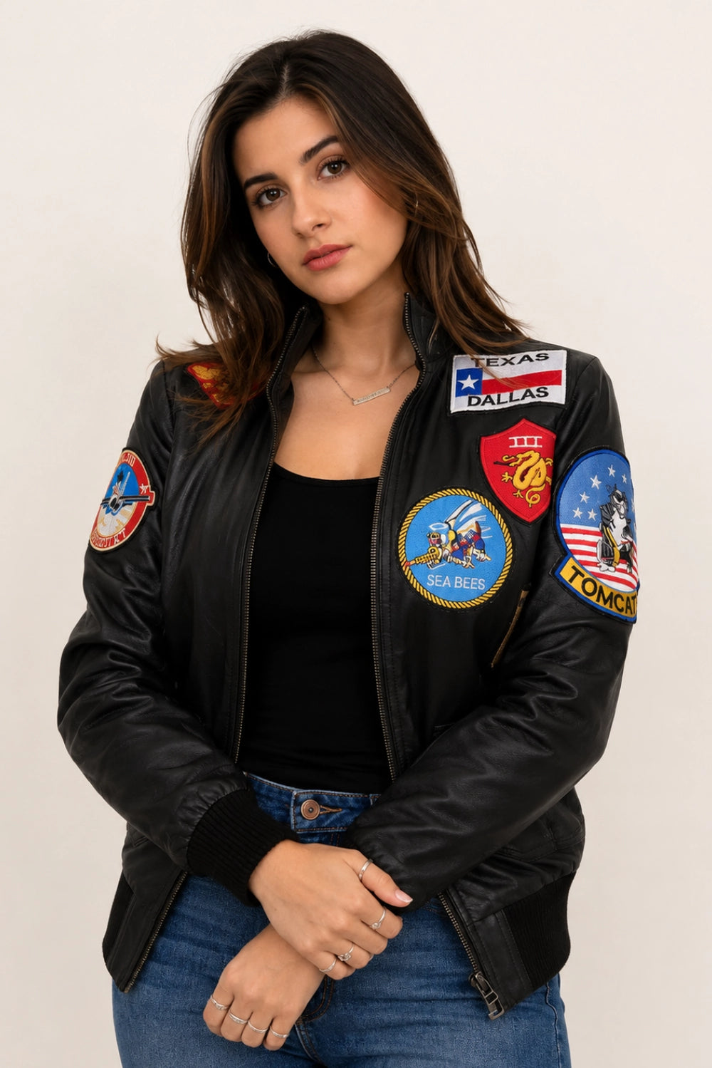 top gun flight jacket