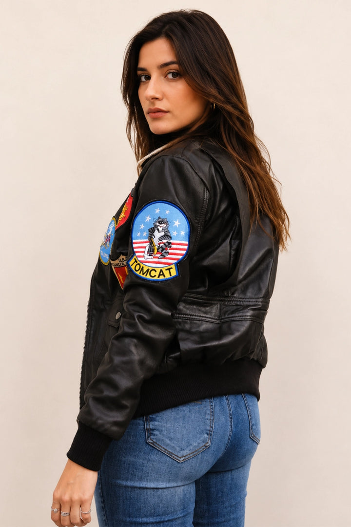 top gun jacket womens