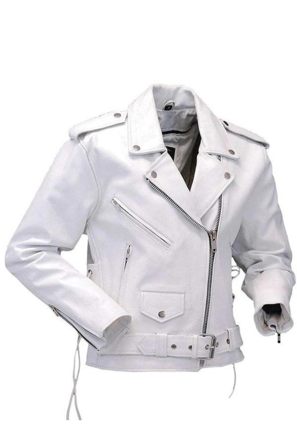white leather jacket mens