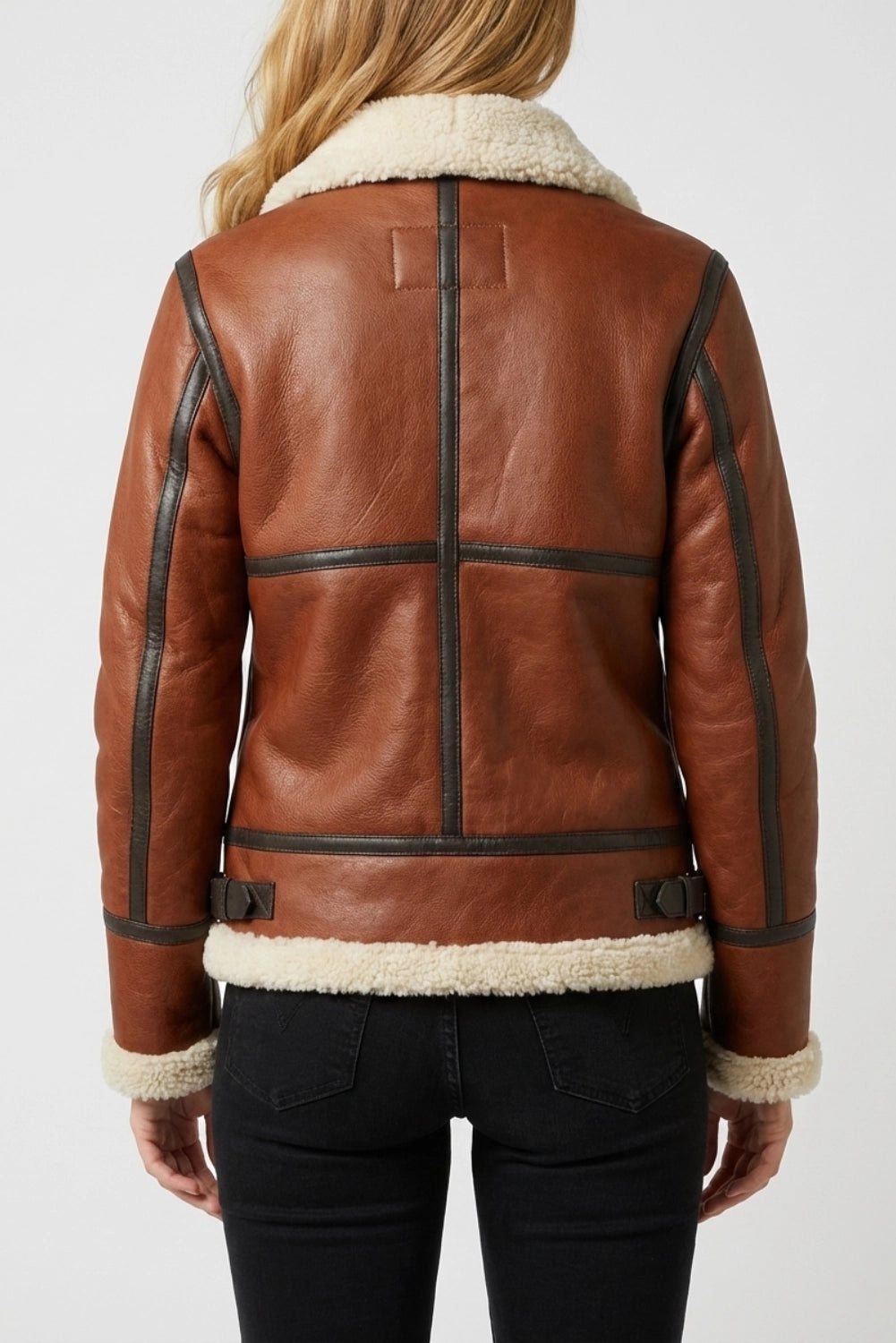 women's shearling jacket